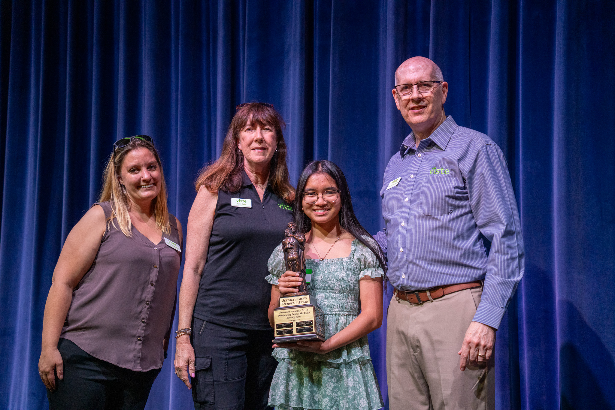 Megan Delvo Patrick Delvo and Megan Delvo - Jeffrey Perkins Youth Memorial Award